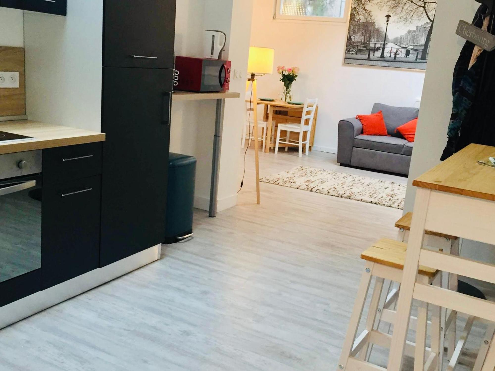 Chaleureux Et Spacieux Appartement De Centre-Ville - Lit King Size - Netflix Cherbourg-en-Cotentin Ngoại thất bức ảnh